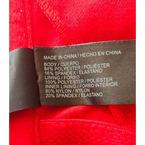 HURLEY SWIM ONE PIECE BATHING SUIT WOMEN'S red SIZE 1X - Picture 6 of 6